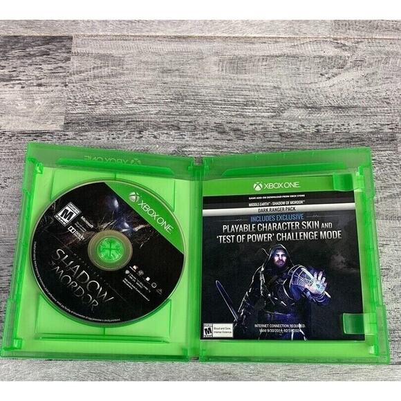 Middle-Earth: Shadow Of Mordor Xbox One Video Game Complete - Picture 3 of 3